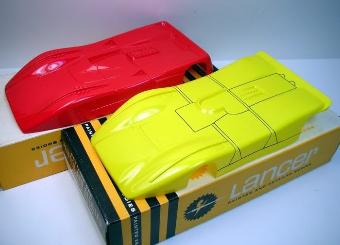 lancer slot car bodies